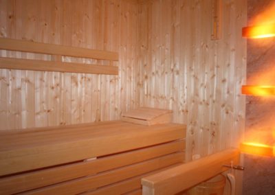 Sauna w hotelu na Kaszubach